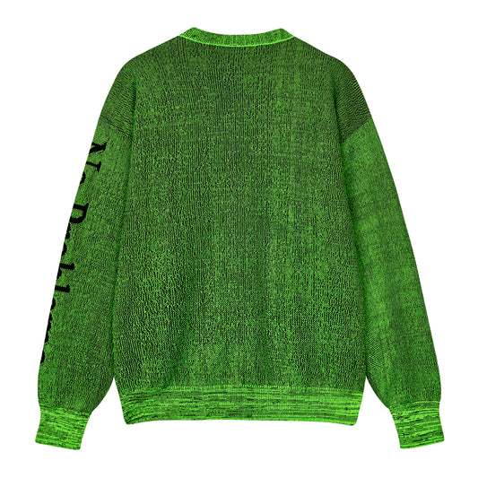 Glitch Alien-O Crew Neck Knit