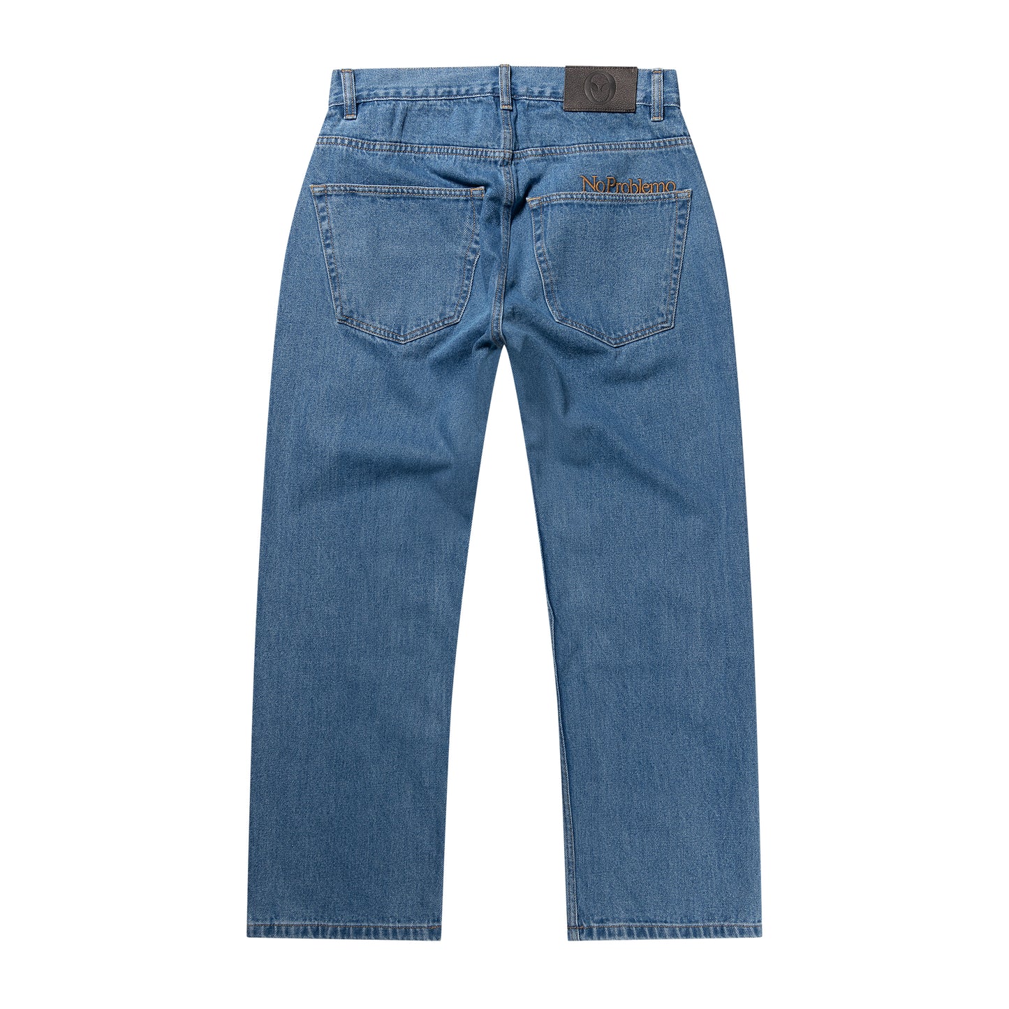 No Problemo - Bagi Jean - BLUE / Blå - Bukser