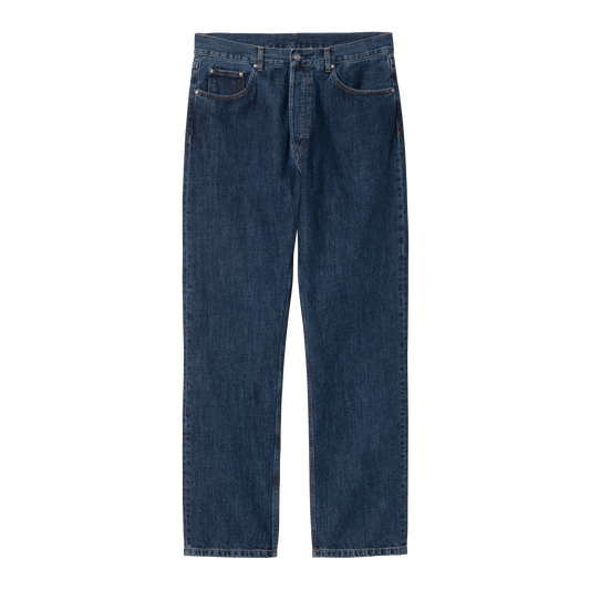 Carhartt WIP - Nolan Pant Marshfield - BLUE STONE WASHED / Blå - Bukser