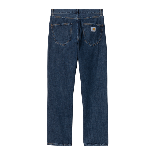 Carhartt WIP - Nolan Pant Marshfield - BLUE STONE WASHED / Blå - Bukser