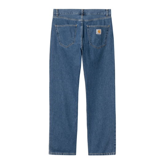 Carhartt WIP - Nolan Pant Marshfield - BLUE HEAVY STONE / Blå - Bukser