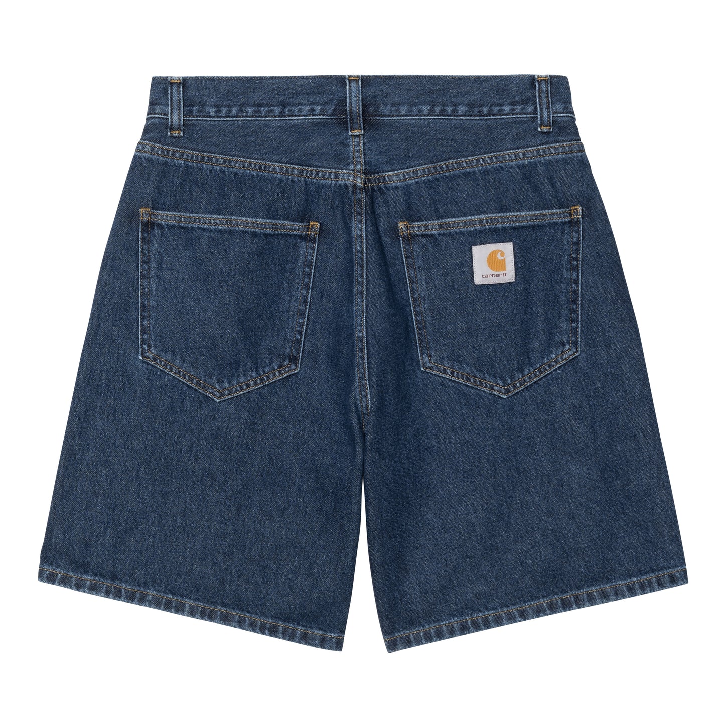 Carhartt WIP - Nolan Short - BLUE STONE WASHED / Blå - Shorts