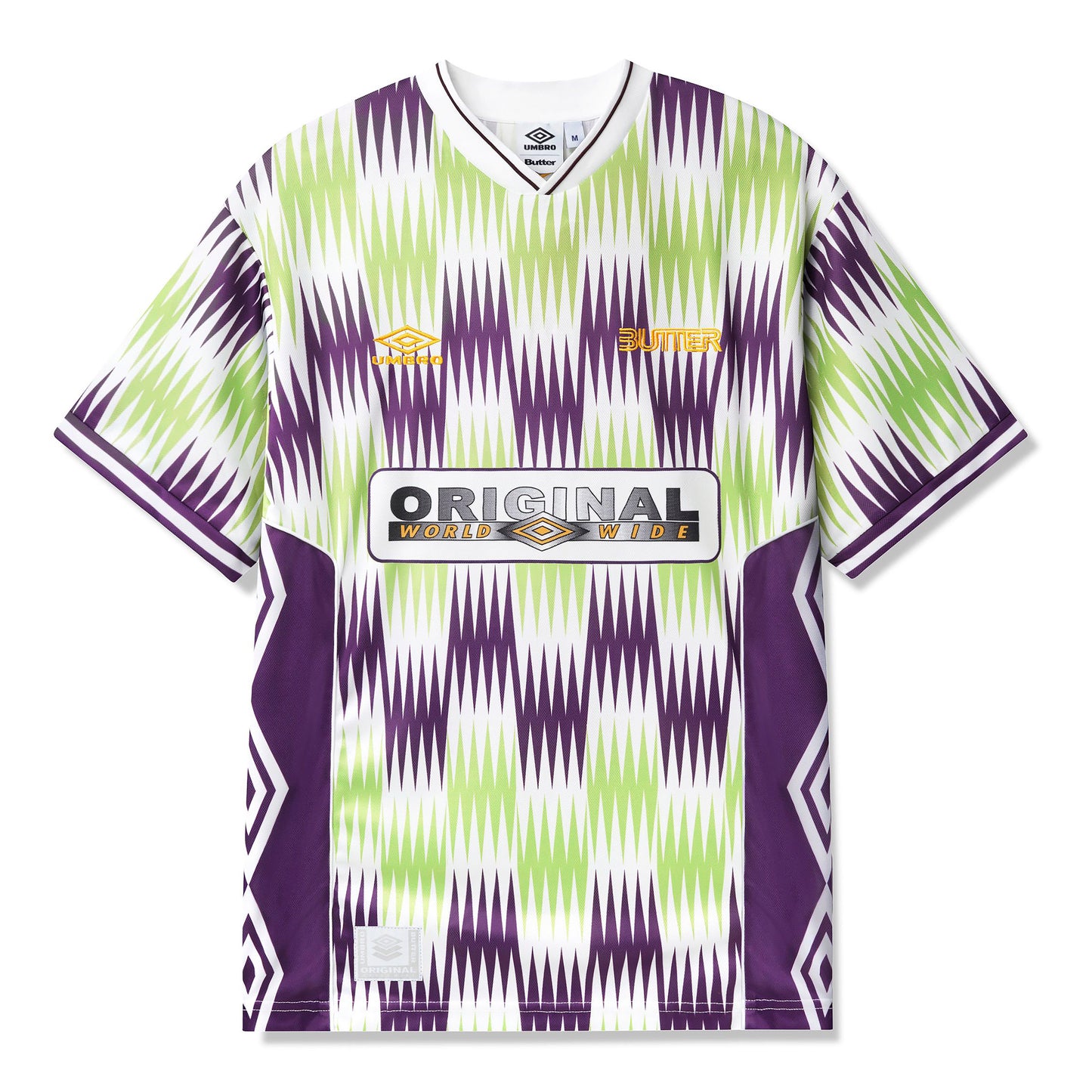 Butter Goods - Optical Jersey - GRAPE / VOLT / Lille||Grøn - T-Shirts