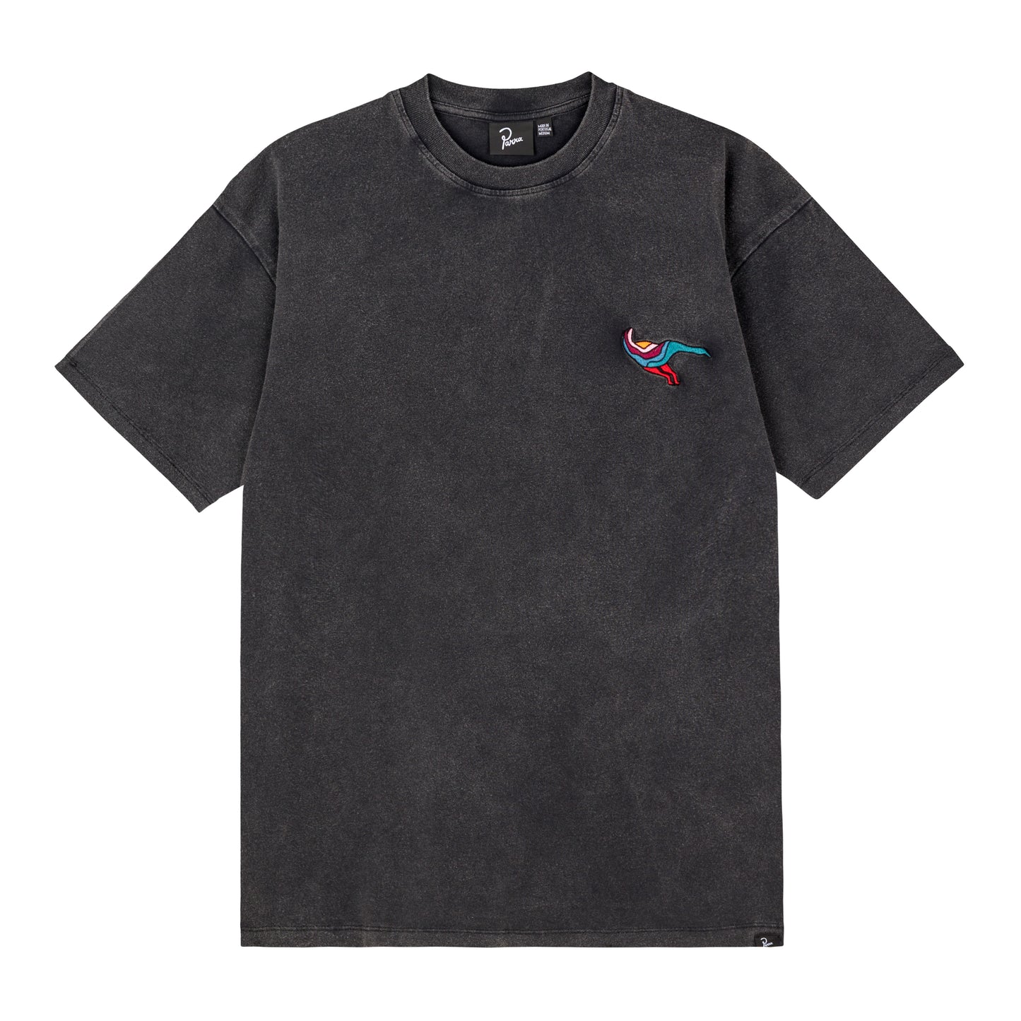 By Parra - Duck Attack T-Shirt - WASHED BLACK / Grå||Sort - T-Shirts