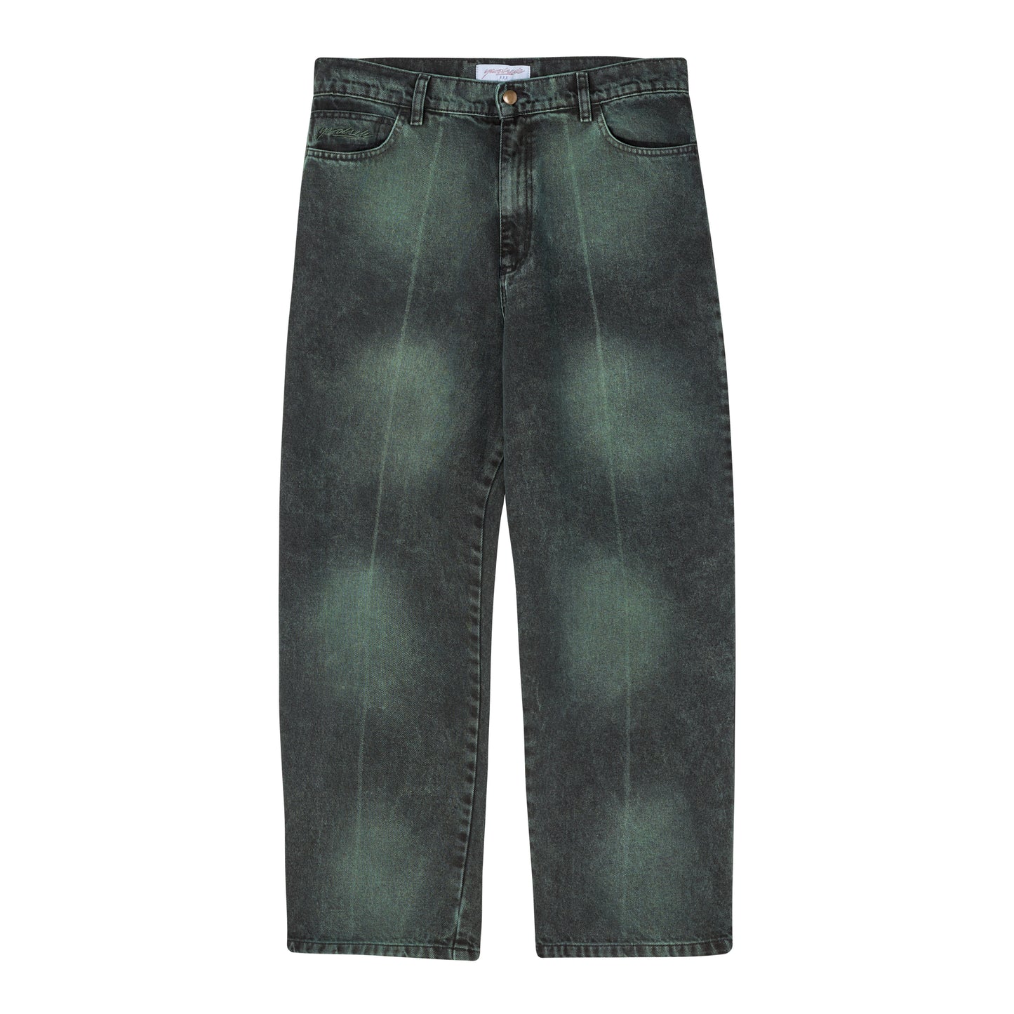 Yardsale - Bleached Phantasy Jeans - EMERALD / Grøn - Bukser
