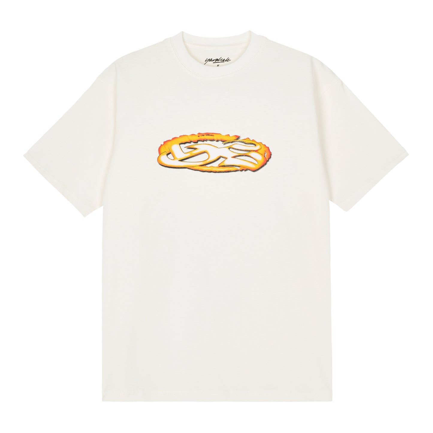 Yardsale - YS Fire T-Shirt - WHITE / Hvid - T-Shirts