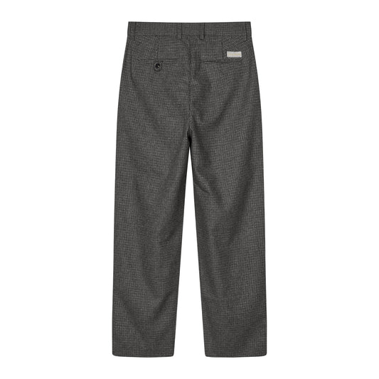 Baggy Pleated Wool Trouser