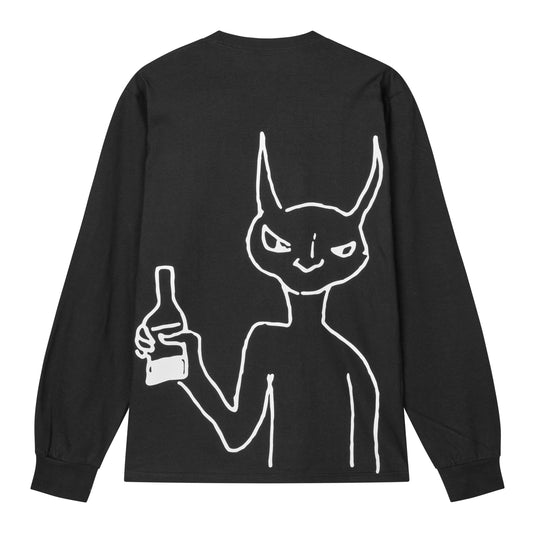 Drunk Alien Long Sleeve Tee