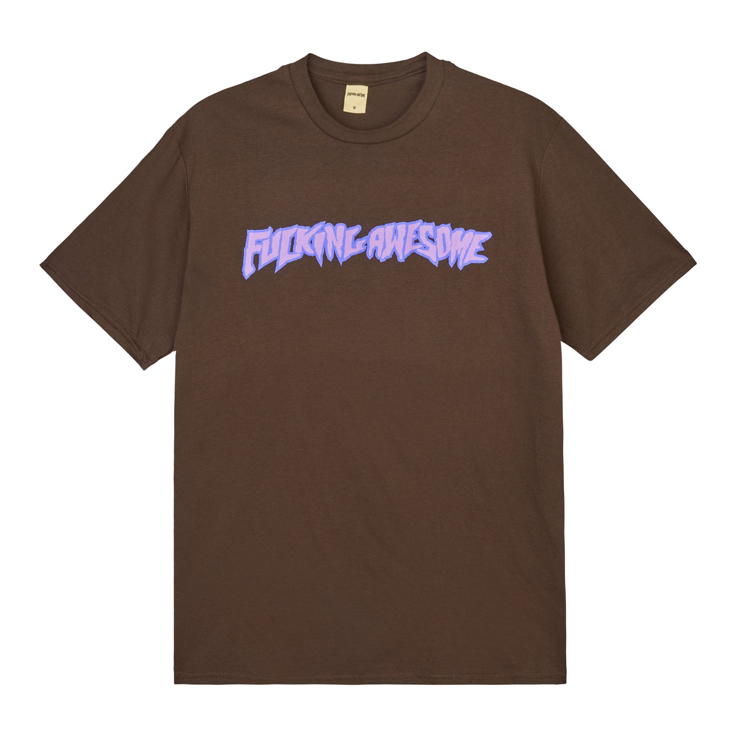 Fucking Awesome - 2025 Stamp Logo S/S Tee - BROWN / Brun - T-Shirts