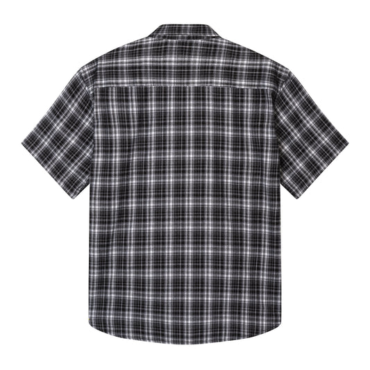 Yardsale - Faded Plaid Shirt - BLACK / Sort||Tern - Skjorter