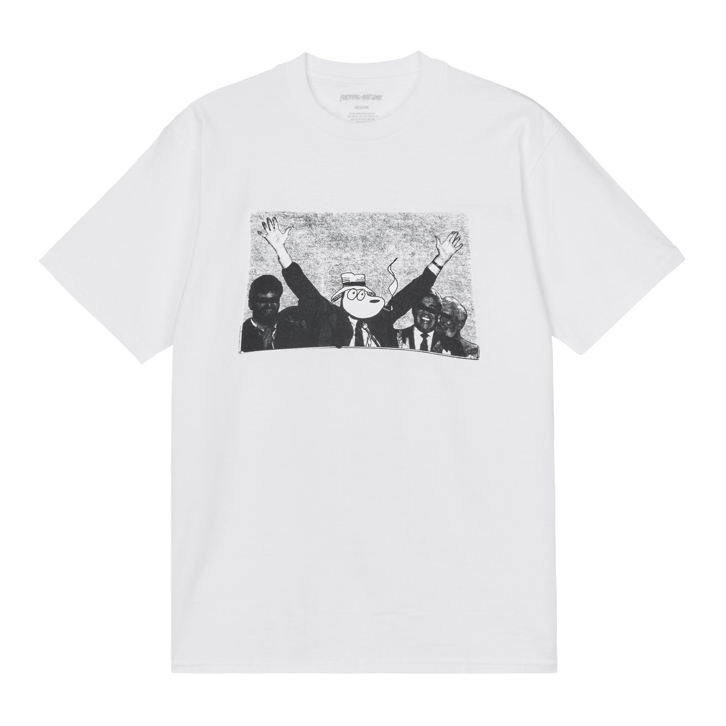 Fucking Awesome - Nobody For President Tee - white - Herre > T-Shirts