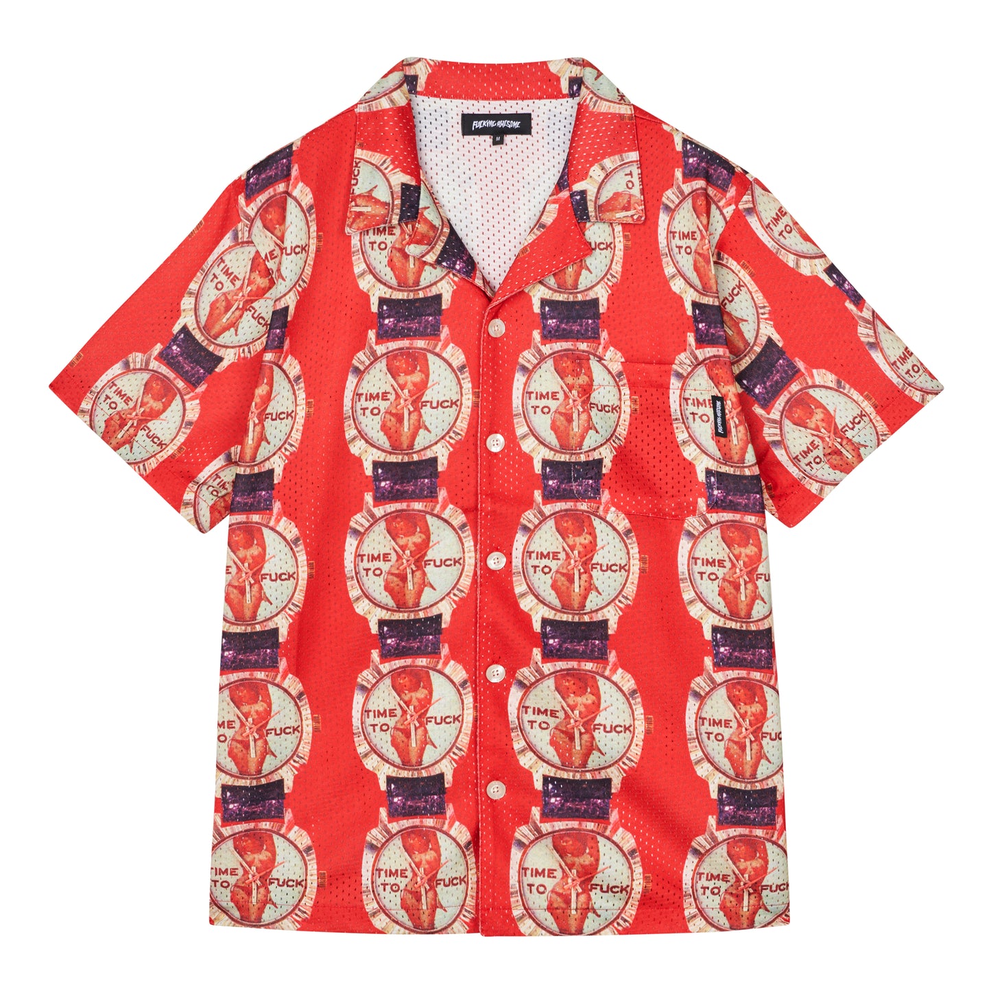 Fucking Awesome - TTF Club Shirt - aop - Herre > Skjorter