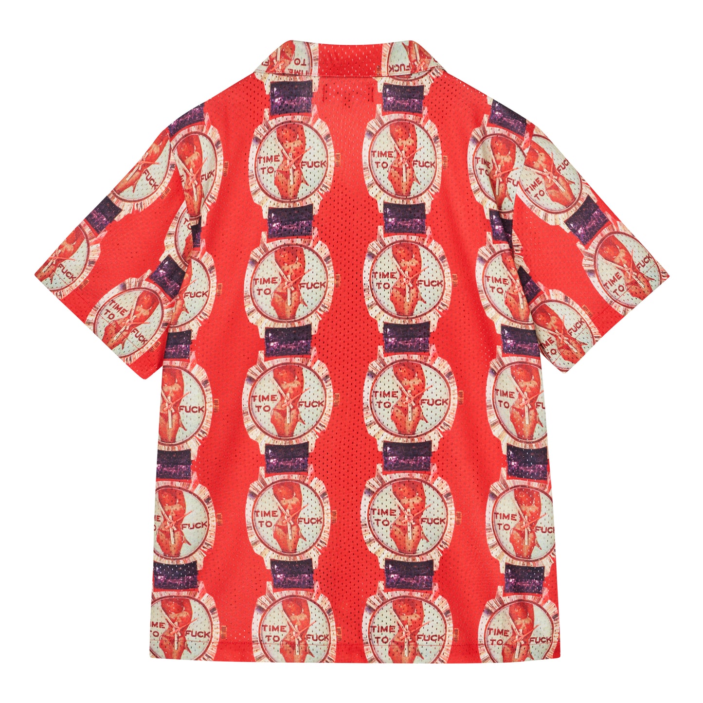 Fucking Awesome - TTF Club Shirt - AOP / Rød||Mønster - Skjorter