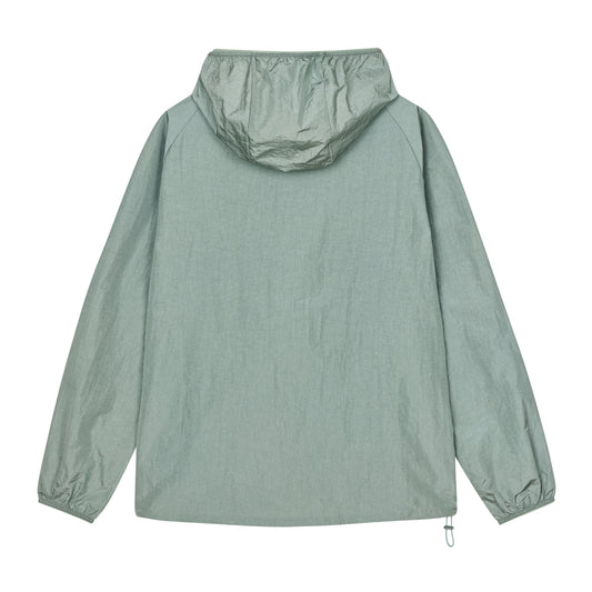 Crinkle Nylon Anorak