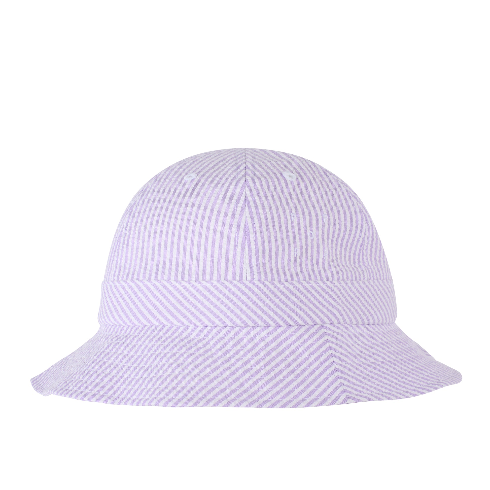 Pop Trading Company - Seersucker Bellhat - WHITE / VIOLA / Striber||Lilla - Accessories