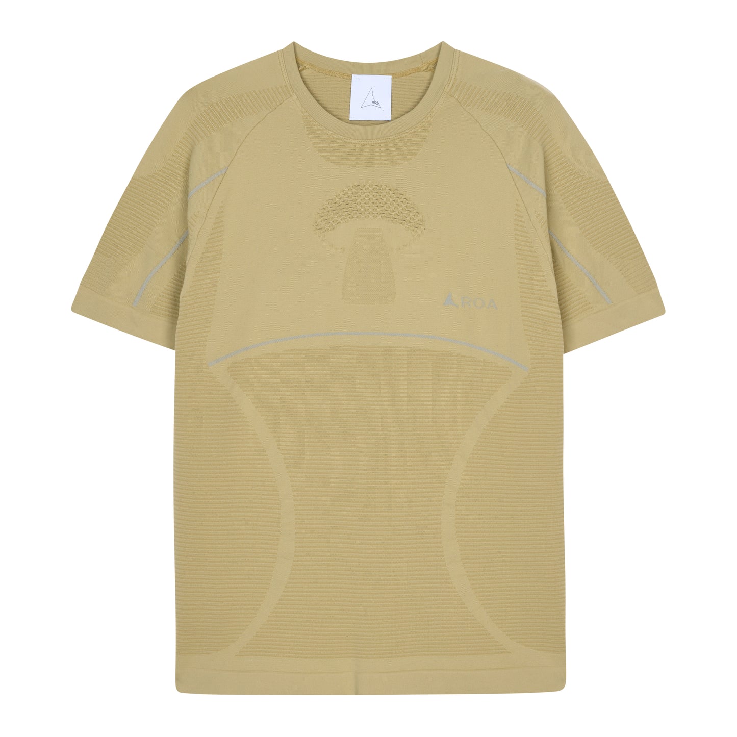 ROA - Seamless Shortsleeve - SAGE GREEN / Grøn - T-Shirts