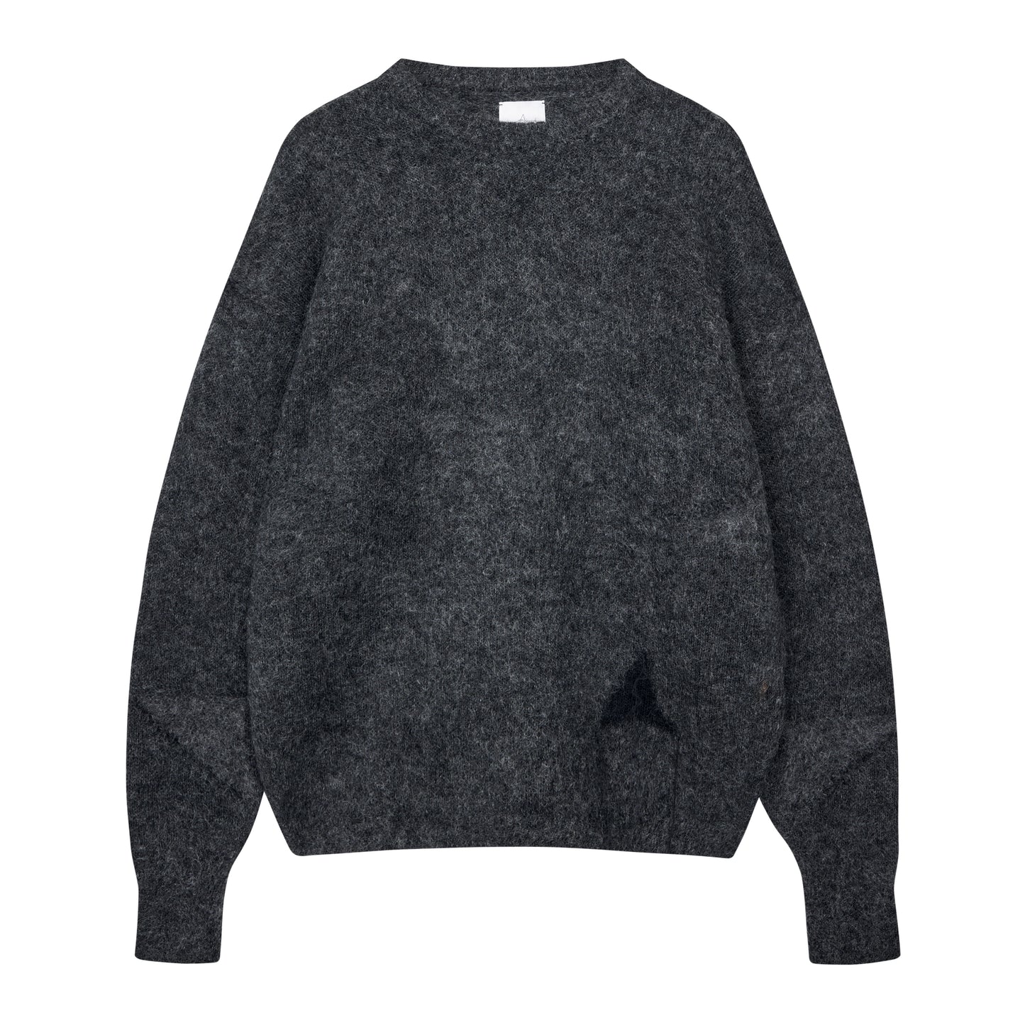 Dropstitch Mohair Knit Crewneck