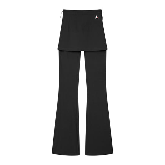ROA - Abra Skort Pants - BLACK / Sort - Bukser