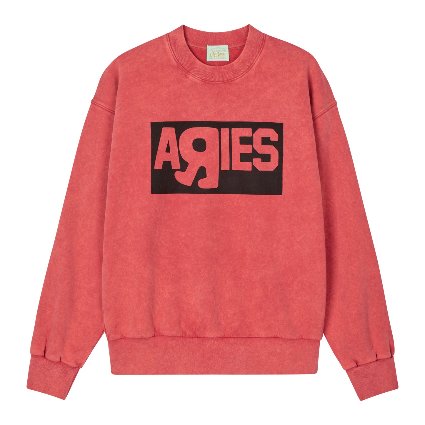 Aries - Acid GYOW Sweat - RED / Rød - Sweatshirts