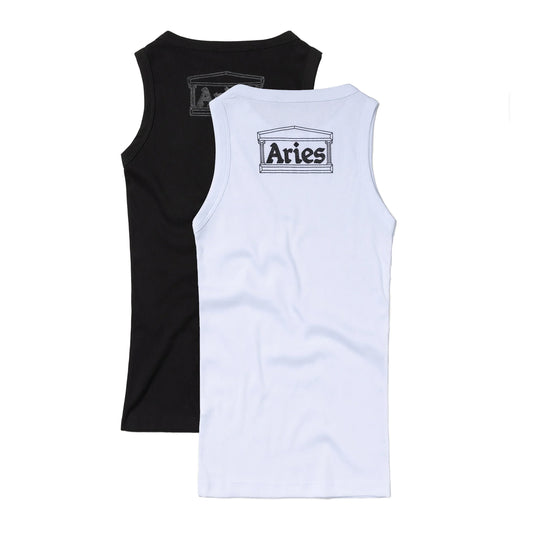 Racer-back Rib Vest Twin Pack