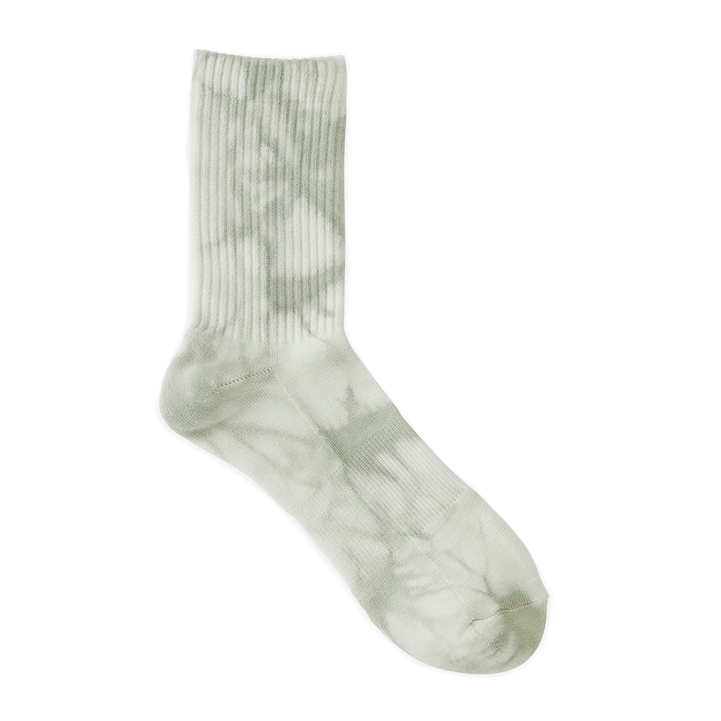 Gramicci - Tie Dye Crew Socks - LIGHT GREY / Grå - Accessories