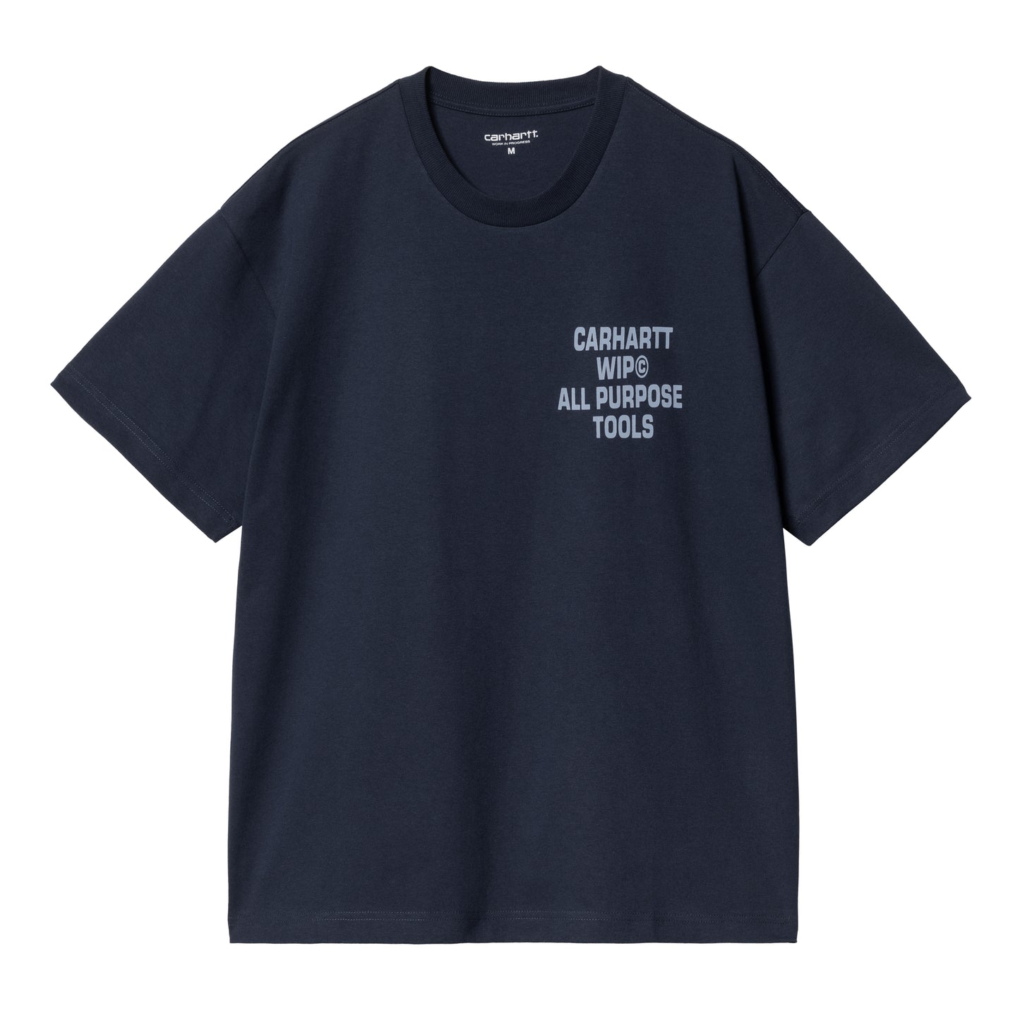 Carhartt WIP - S/S Cross Screw T-Shirt - AIR FORCE BLUE / Blå - T-Shirts