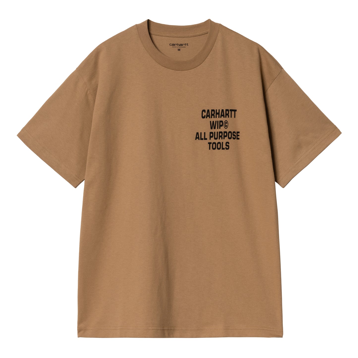 Carhartt WIP - S/S Cross Screw T-Shirt - PEANUT / Brun - T-Shirts