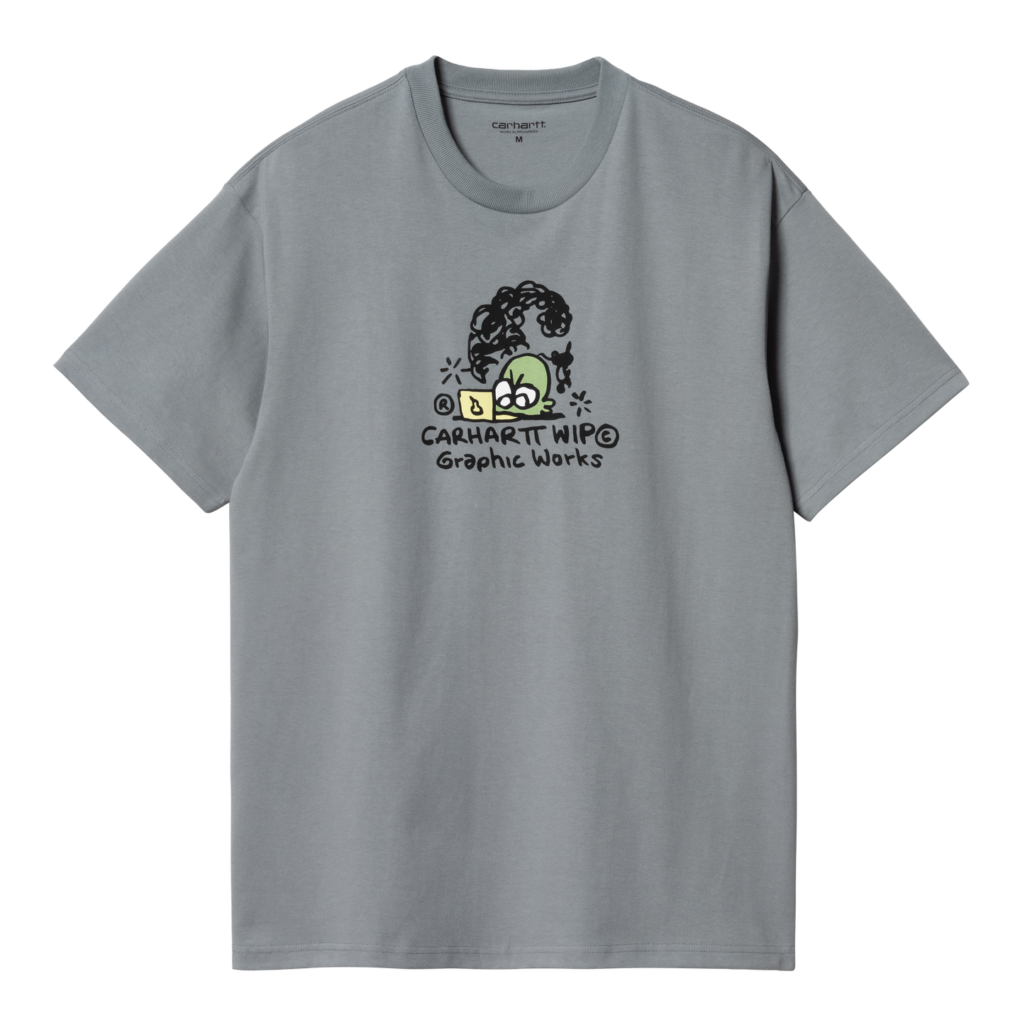 Carhartt WIP - S/S Graphic Works T-Shirt - dove grey - Herre > T-Shirts