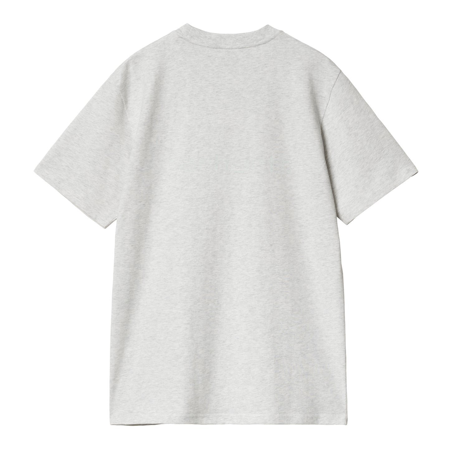 Carhartt WIP - S/S Script T-Shirt - ASH HEATHER / Grå - T-Shirts