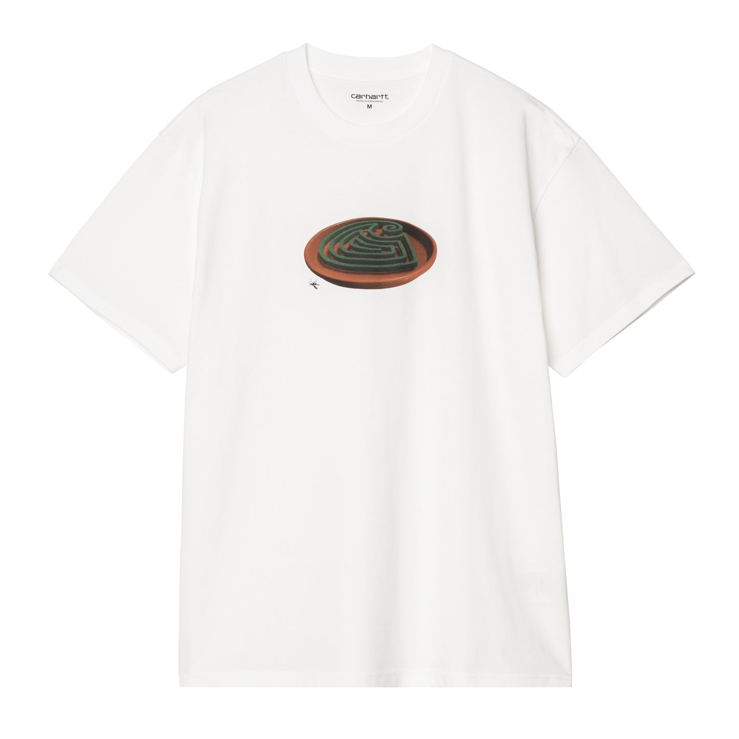 Carhartt WIP - S/S Spiral T-Shirt - WHITE / Hvid - T-Shirts