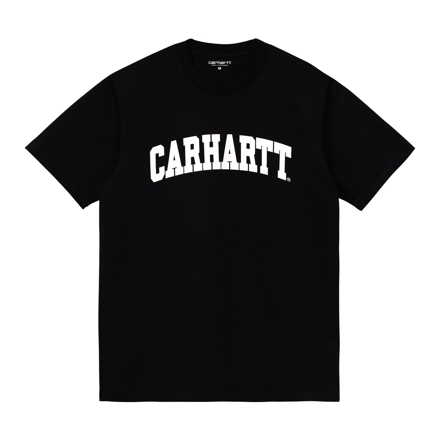 Carhartt WIP - S/S University T-Shirt - BLACK / WHITE / Sort - T-Shirts