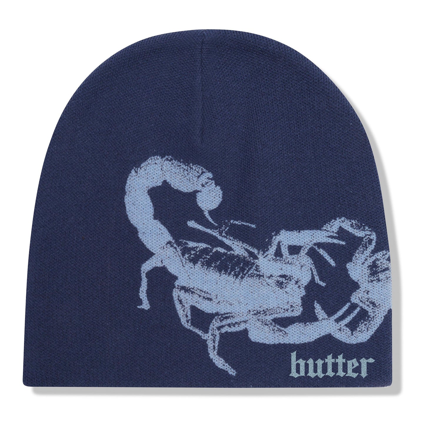 Butter Goods - Scorpion Beanie - DENIM / Blå - Accessories