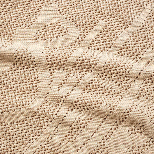 Butter Goods - Scribble Knit Sweater - CREAM / Beige - Strik