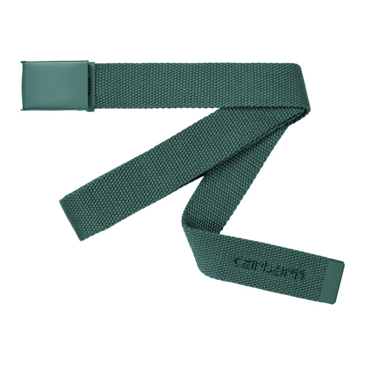 Carhartt WIP - Script Belt Tonal - SILVER PINE / Grøn - Accessories