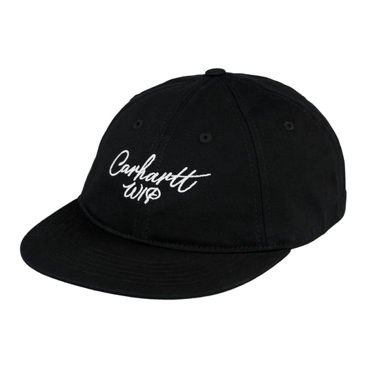 Carhartt WIP - Signature Cap - BLACK / WAX / Sort - Accessories