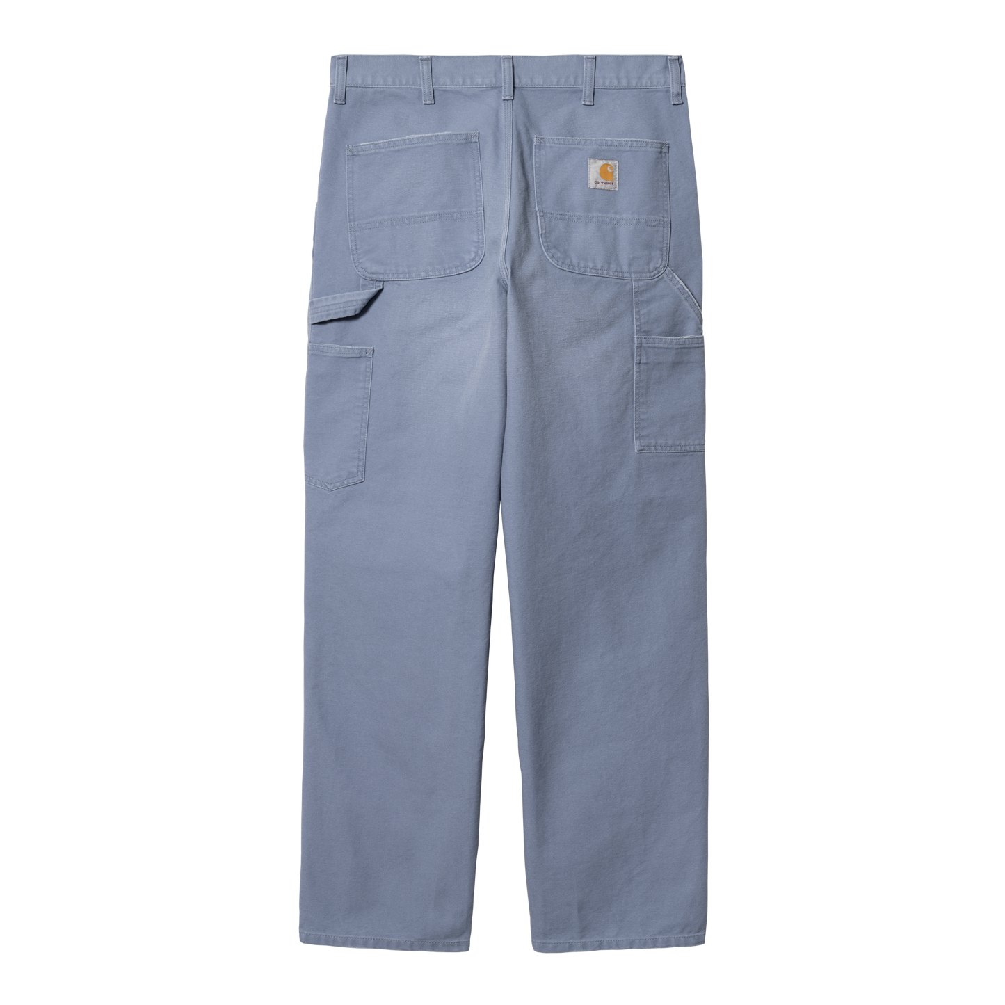 Carhartt WIP - Single Knee Pant Dearborn - BAY BLUE AGED CANVAS / Blå - Bukser