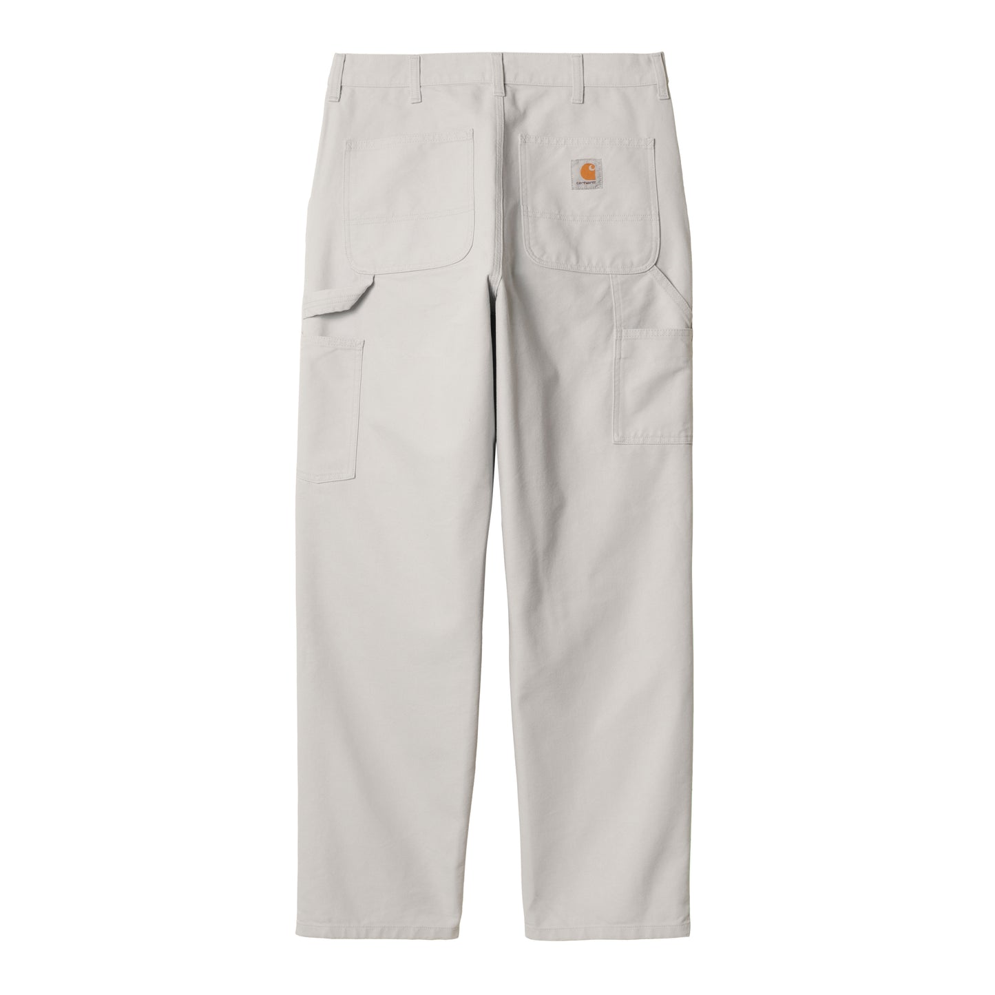 Carhartt WIP - Single Knee Pant Dearborn - BASALT RINSED / Grå - Bukser