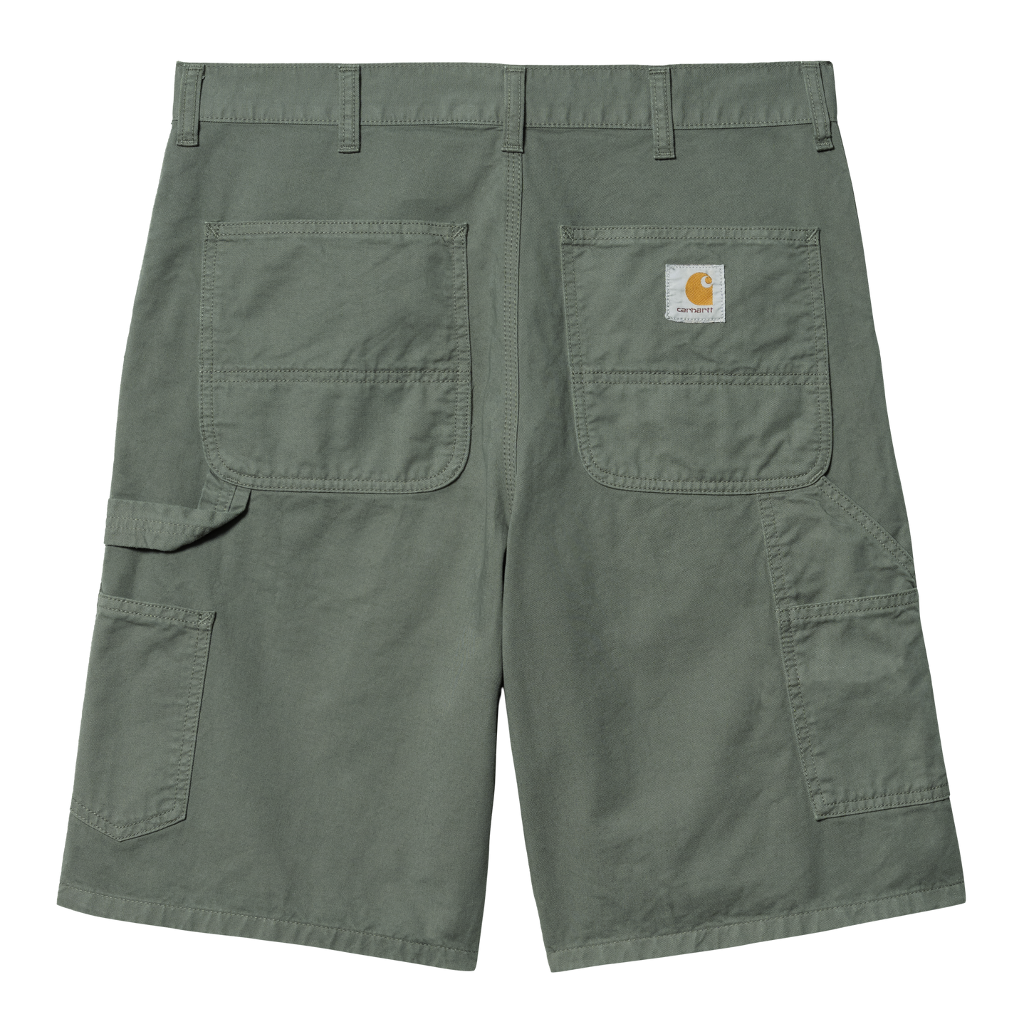 Carhartt WIP - Single Knee Short Newcomb - PARK GARMENT DYED / Grøn - Shorts