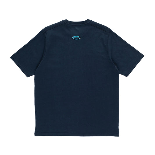 Pop Trading Company - Skatemuzik T-Shirt - NAVY / Blå - T-Shirts