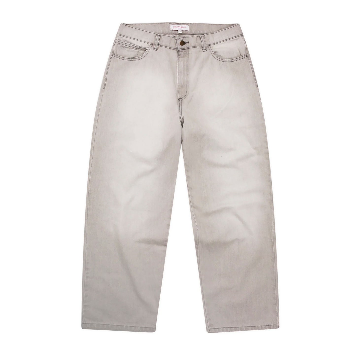 Yardsale - Slub Stain Phantasy Jeans - SILVER / Grå - Bukser