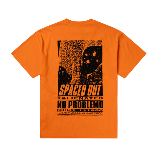 No Problemo - Spaced Out SS Tee - ORANGE / Orange - T-Shirts