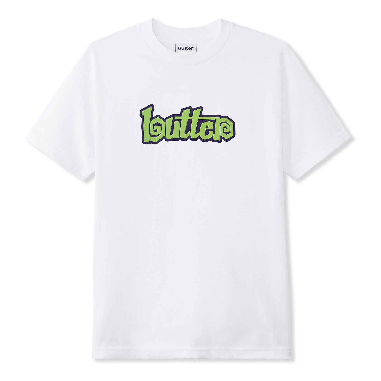 Butter Goods - Swirl Tee - WHITE / Hvid - T-Shirts