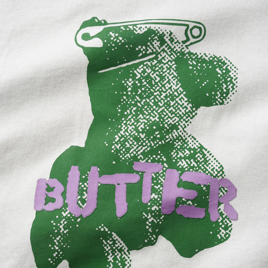 Butter Goods - Teddy Bear Tee - CEMENT / Grå - T-Shirts