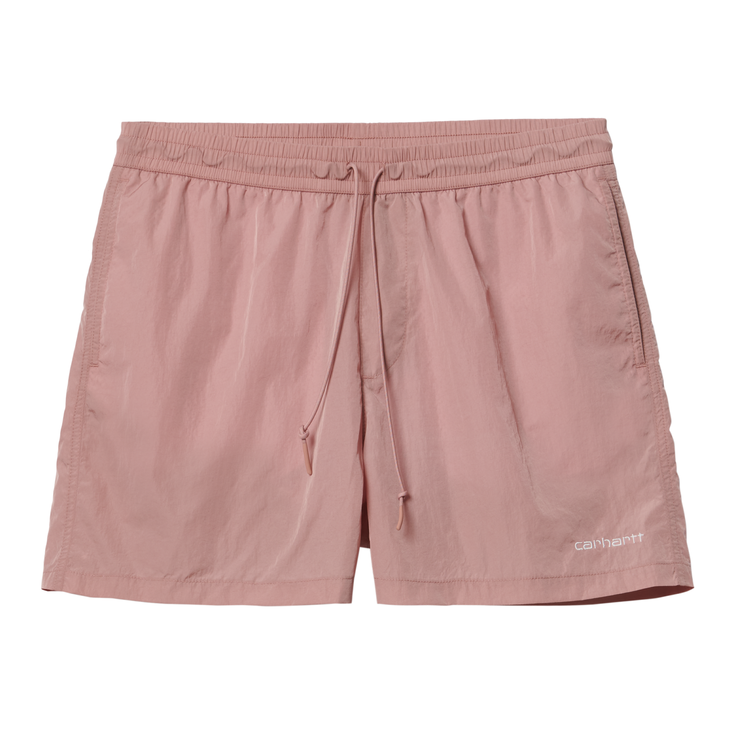 Carhartt WIP - Tobes Swim Trunks - GLASSY PINK / WHITE / Pink - Shorts