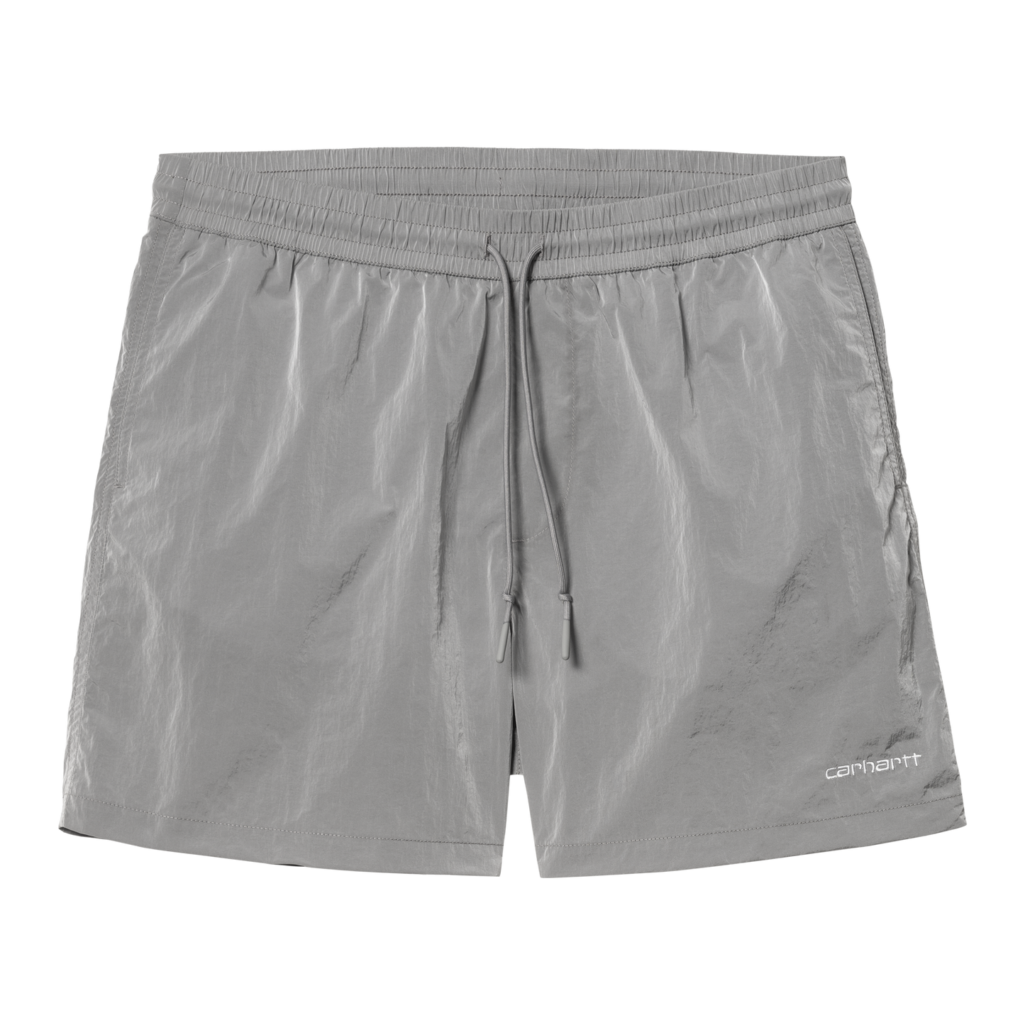 Carhartt WIP - Tobes Swim Trunks - SONIC SILVER / WHITE / Grå - Shorts