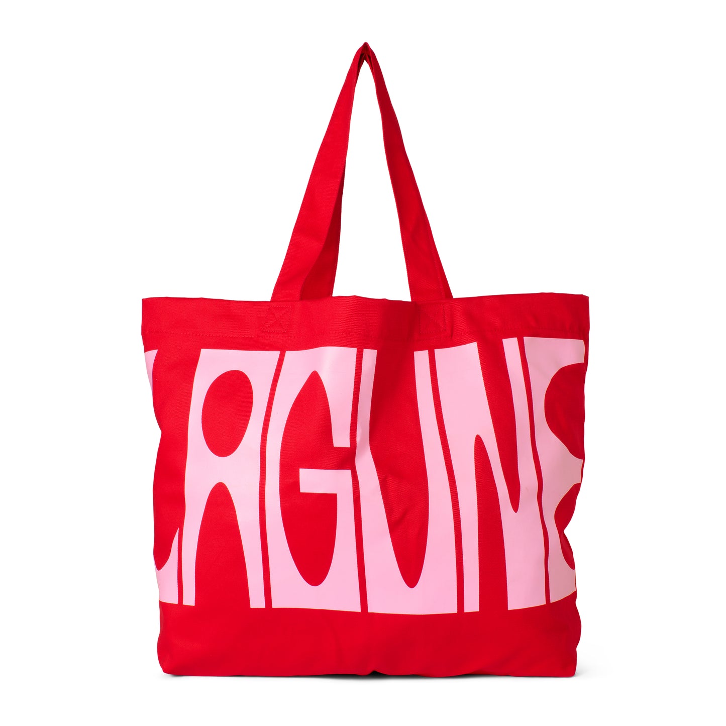 Lagune - Lagune Tote Bag - RED / PINK / Rød - Accessories