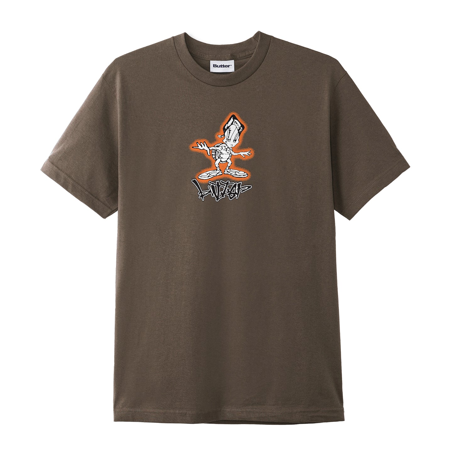 Butter Goods - Turtle Tee - BROWN / Brun - T-Shirts