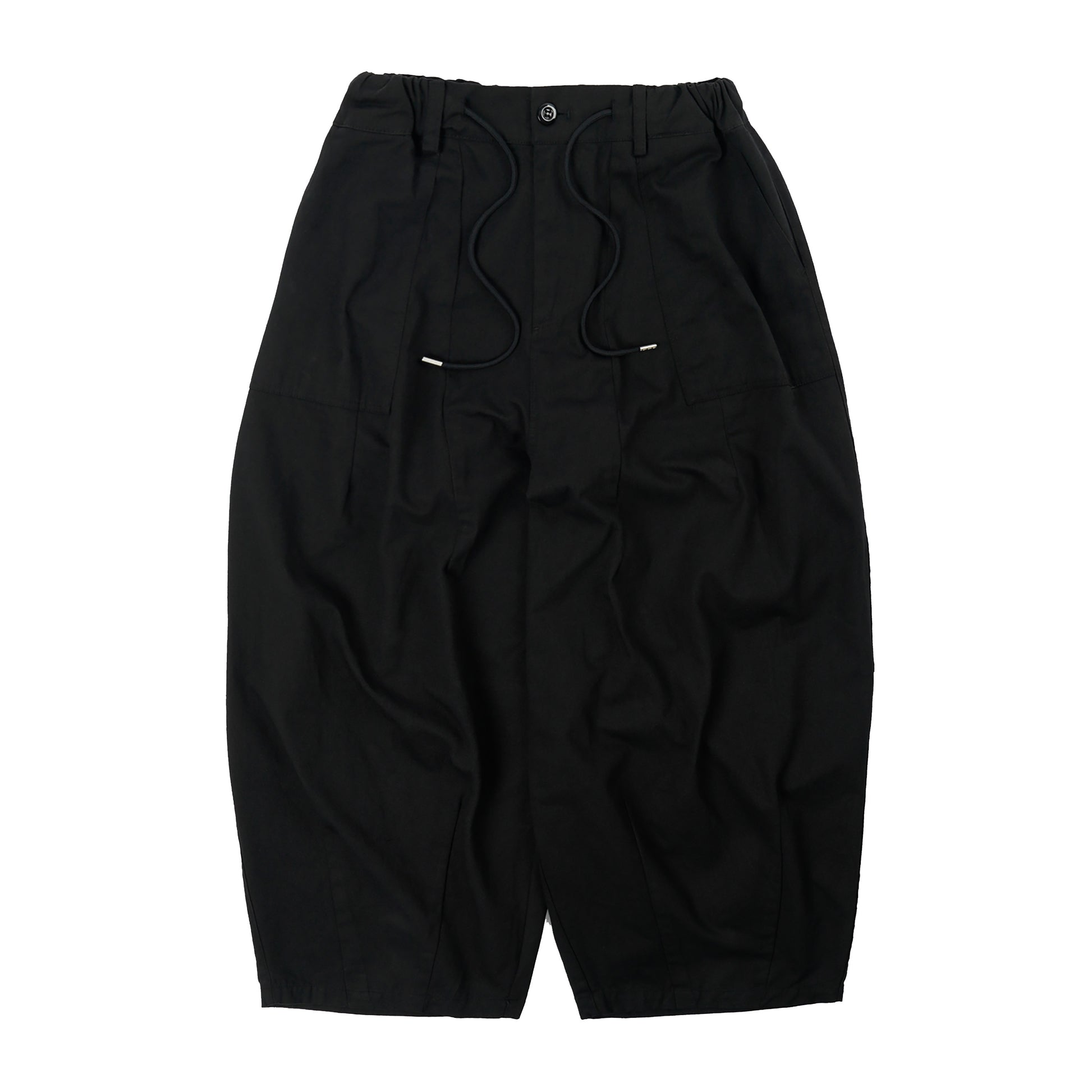Frizmworks - Twill Balloon Pants - BLACK / Sort - Bukser