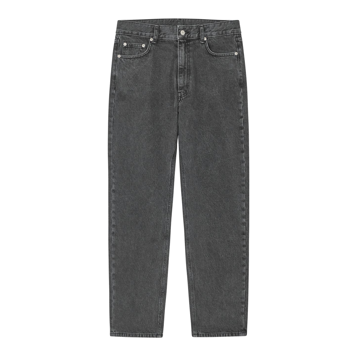 Uniform Bridge - Comfort Denim Pants - VINTAGE BLACK / Grå||Sort - Bukser