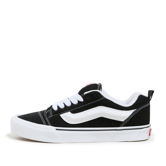 Vans - Knu Skool - BLACK / TRUE WHITE / Sort - Sko